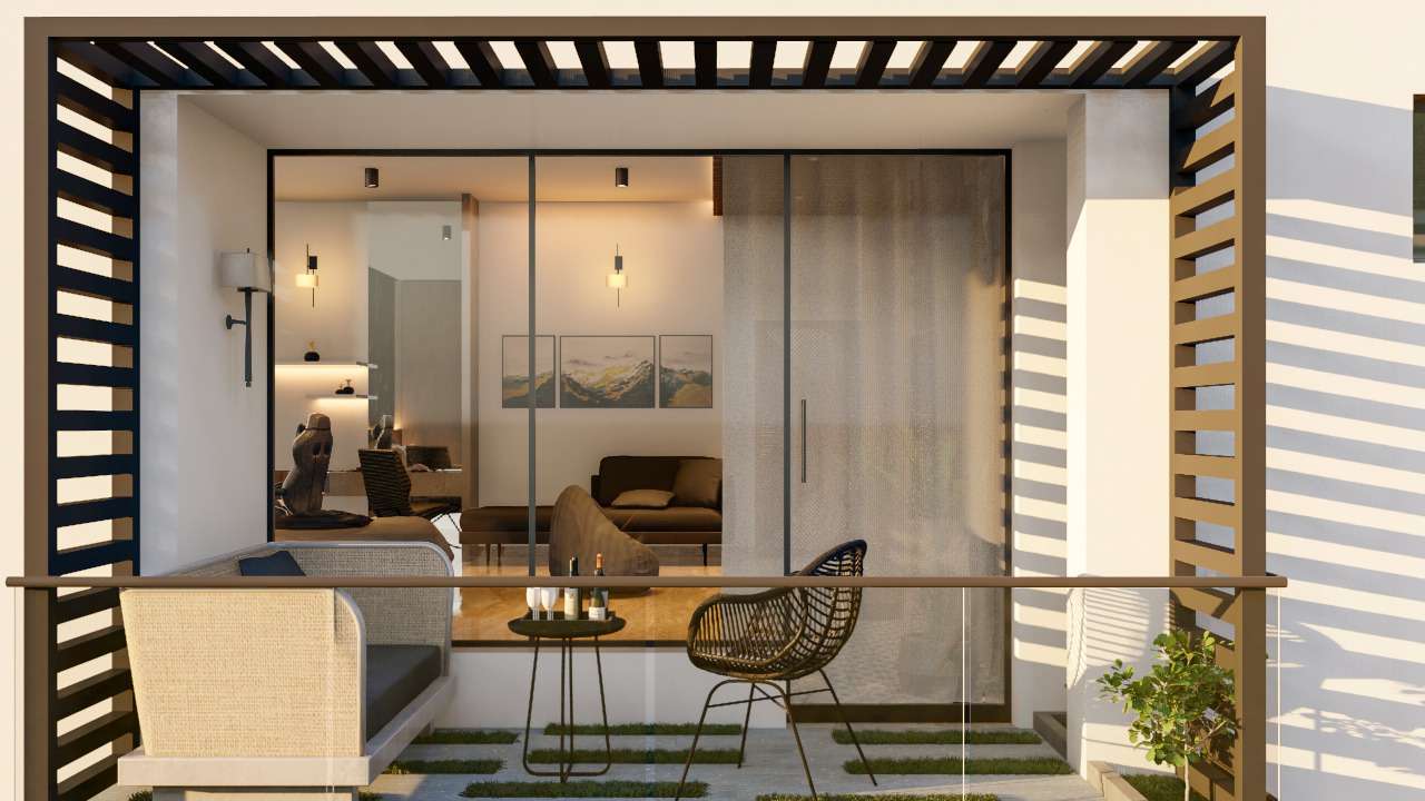 Completed interior design work by Team Seven Architects