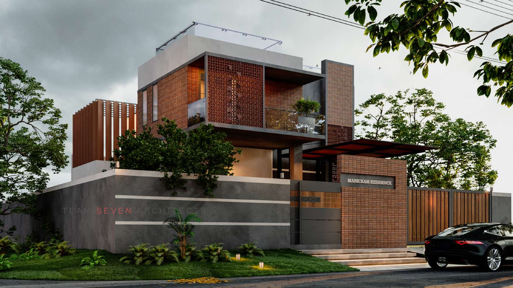 Residential interior project by Team Seven Architects
